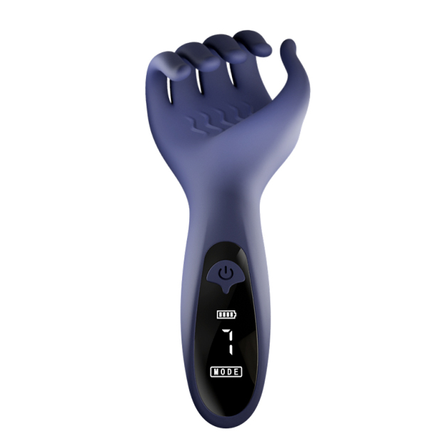 The Palm Grip Penis Vibrator – Realistic Stroker with Powerful Pulsations-WeLovePlugs
