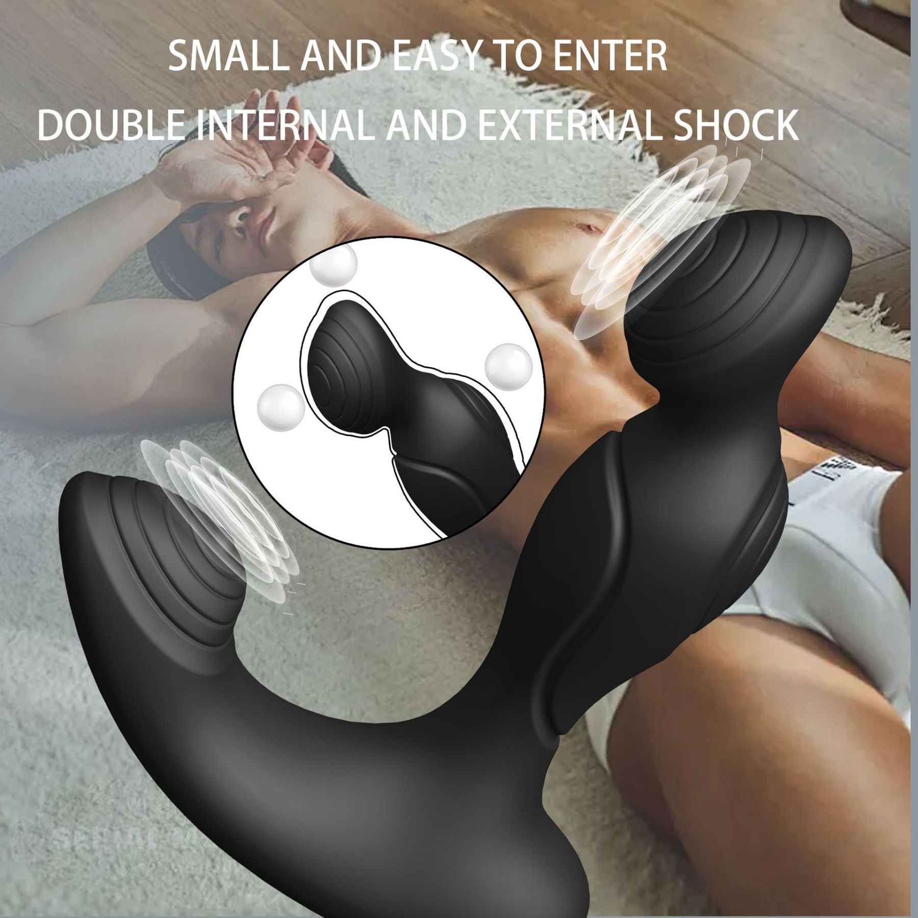 Dual-engine Prostate & Perineum Massager-WeLovePlugs