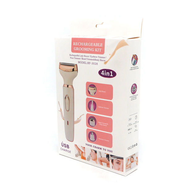 4 in1 USB Rechargeable Private Hair Shaver -WeLovePlugs