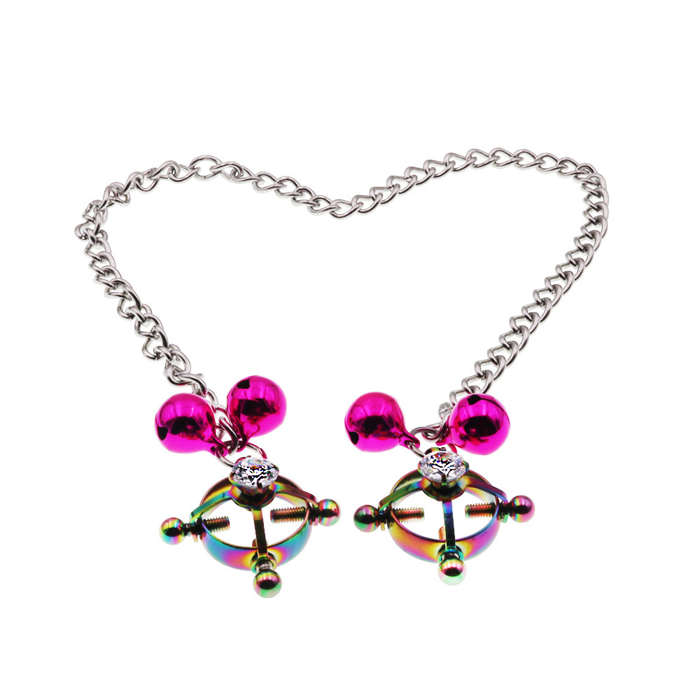 Metal Nipple Clamps With Jewerly - image 8