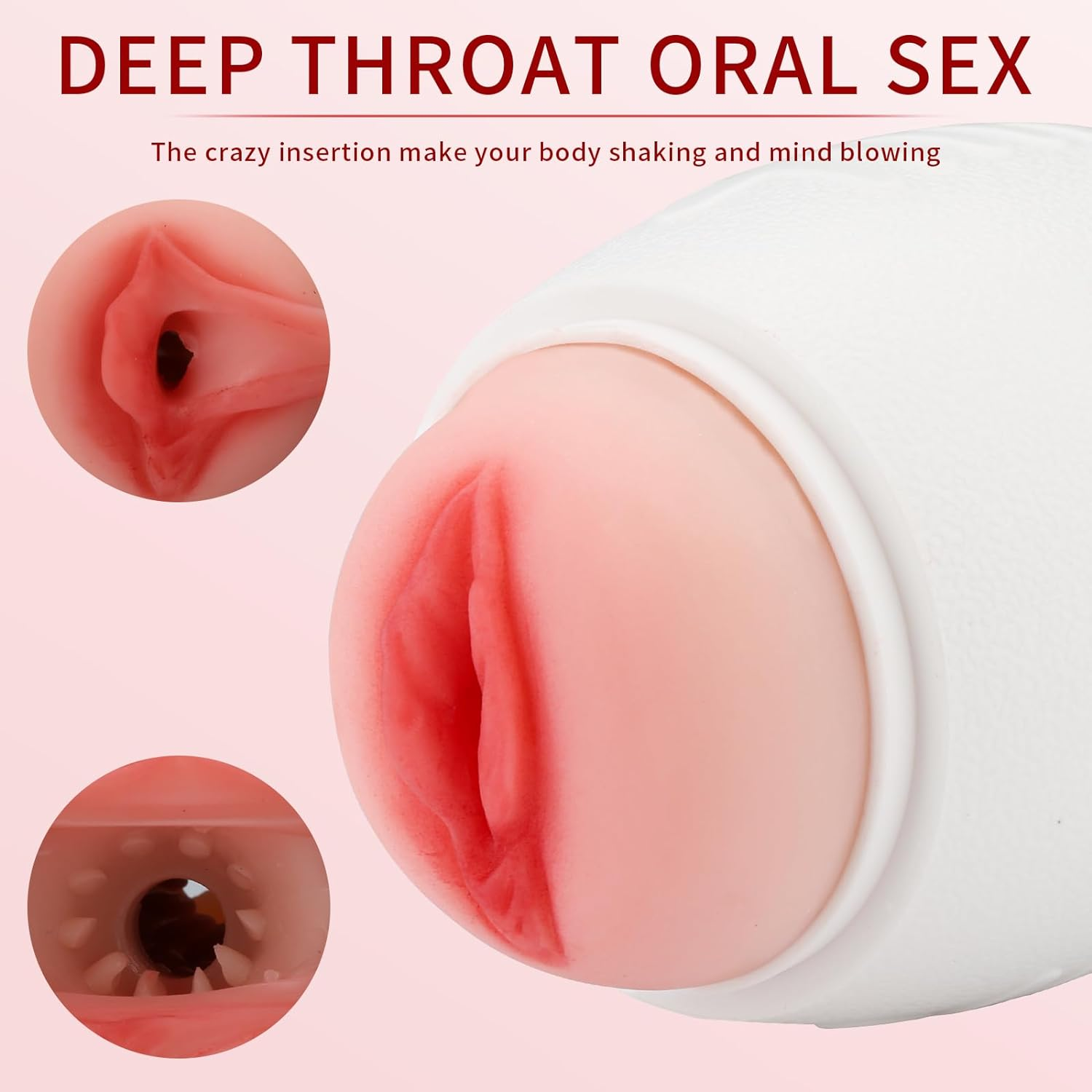 Football-Shaped Realistic Masturbator – Dual Ends for Versatile Stimulation-WeLovePlugs