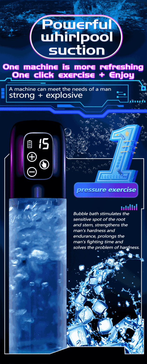 Automatic Swirl Smart Penis Pump -WeLovePlugs