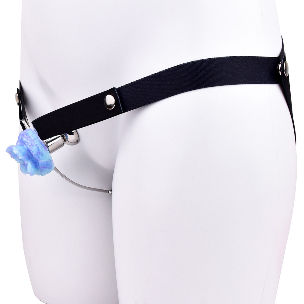 Sissy Blossom Bondage Chastity Cage with Belt-WeLovePlugs