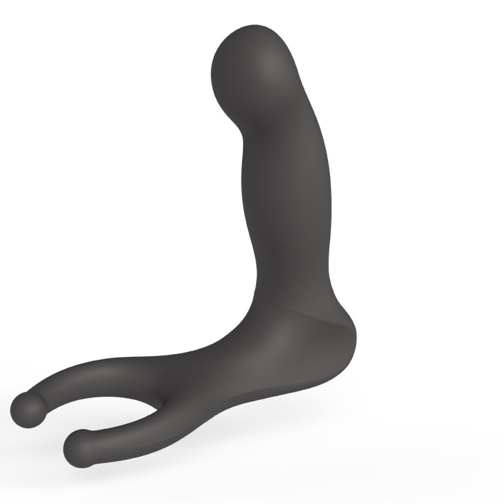 Triple-target Prostate Massager Vibrating Butt Plug with Cock Ring