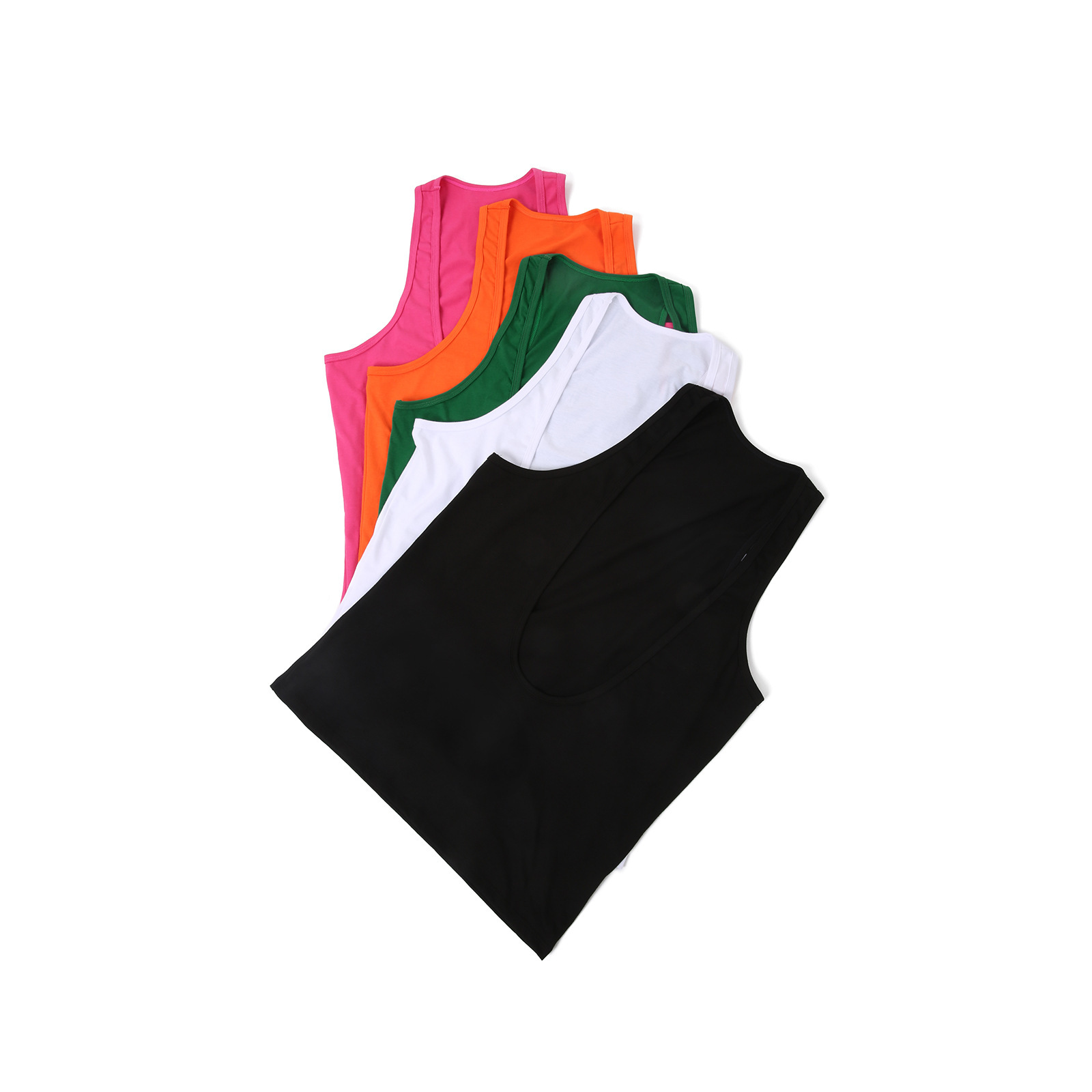 Man Deep V-neck Sexy Sleeveless Tops - image 10