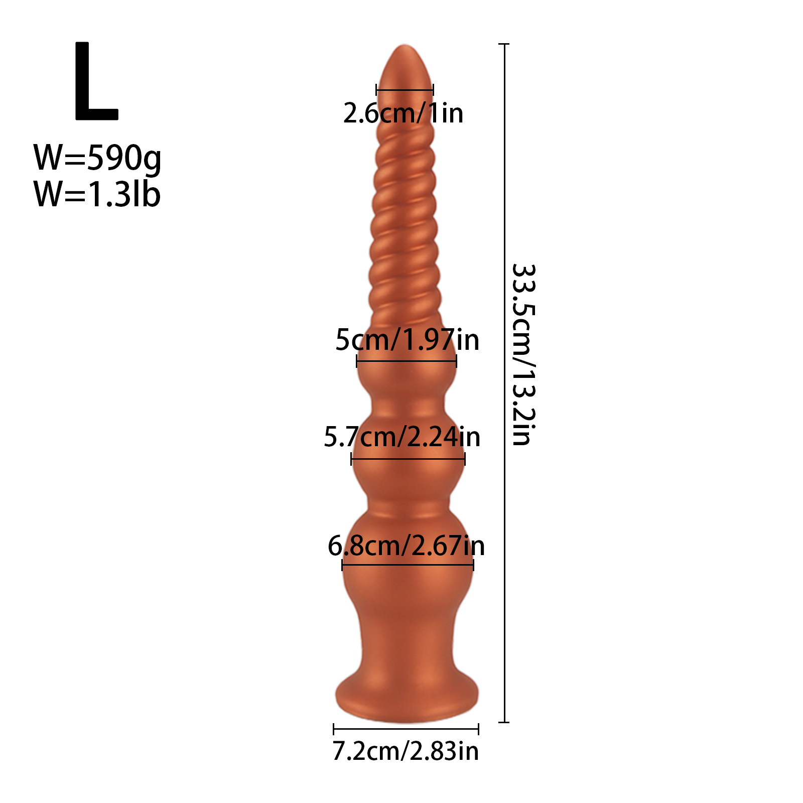 Gape Glider Silicone Plug-WeLovePlugs