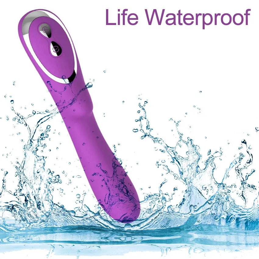 Vibrator-G-Spot-Dildo Clit-Massager-Female-Sex-Toys-Multispeed