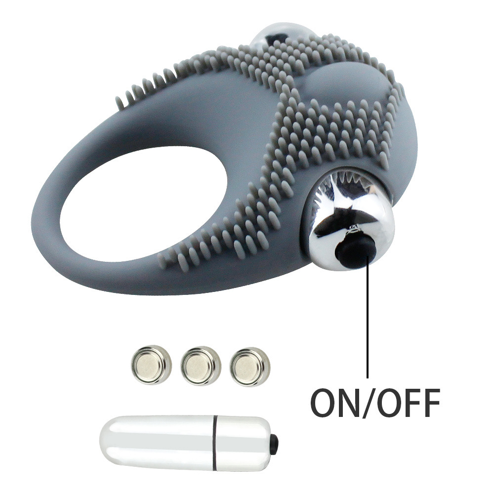 Vibrating Bullet Cock Ring-WeLovePlugs