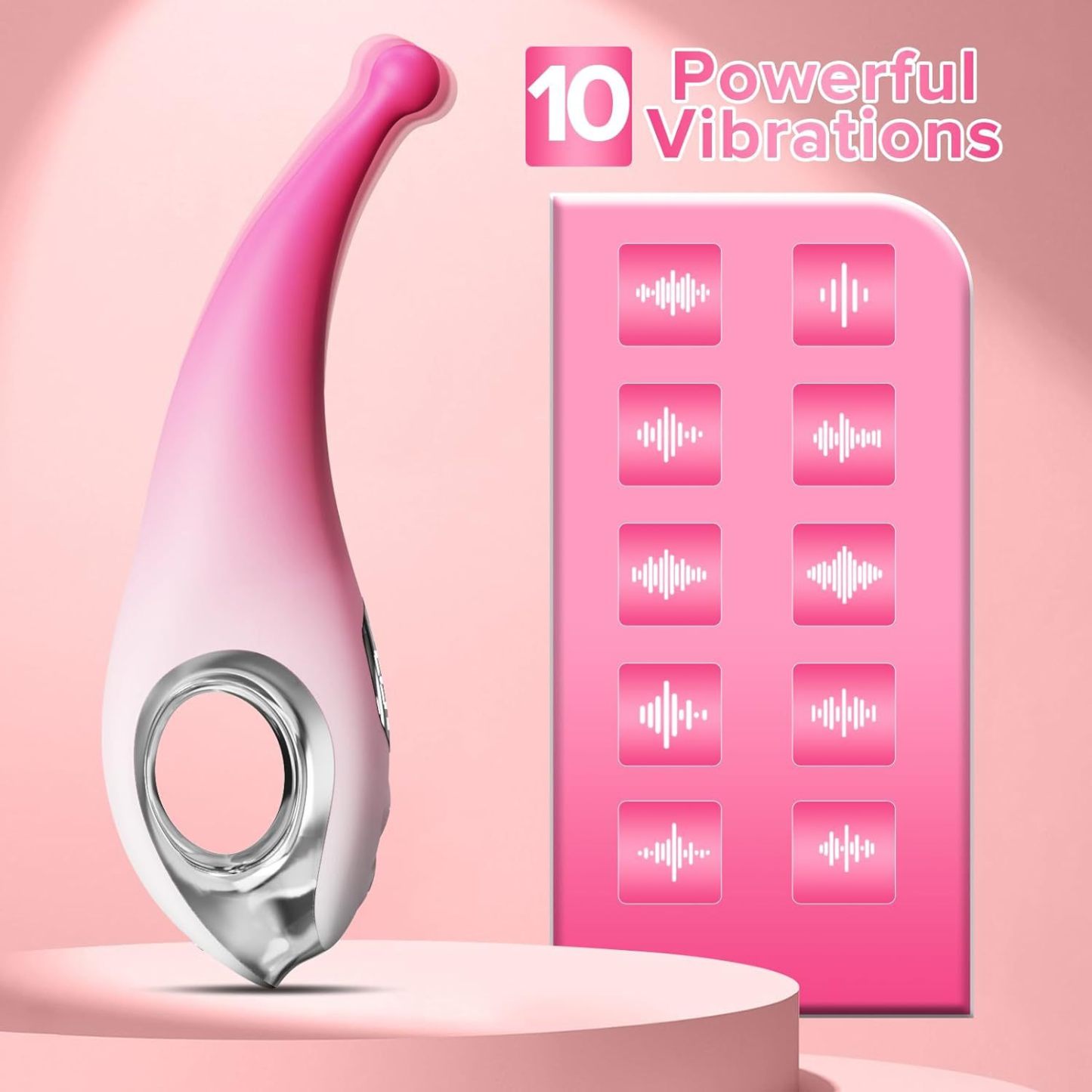 Premium 3D Spiral Oscillation Clitoral & G-Spot Vibrator for Women and Couples - image 2