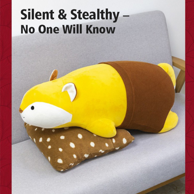 Dual-Use Infinity Bear Pillow – Cozy Cuddles Plush Doll Fucking Machine with Dildo