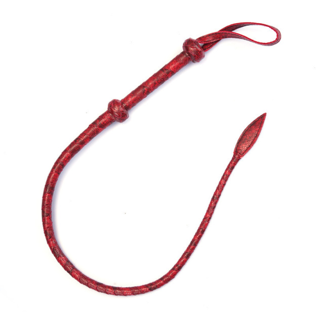Snakeskin Riding Crop - image 7