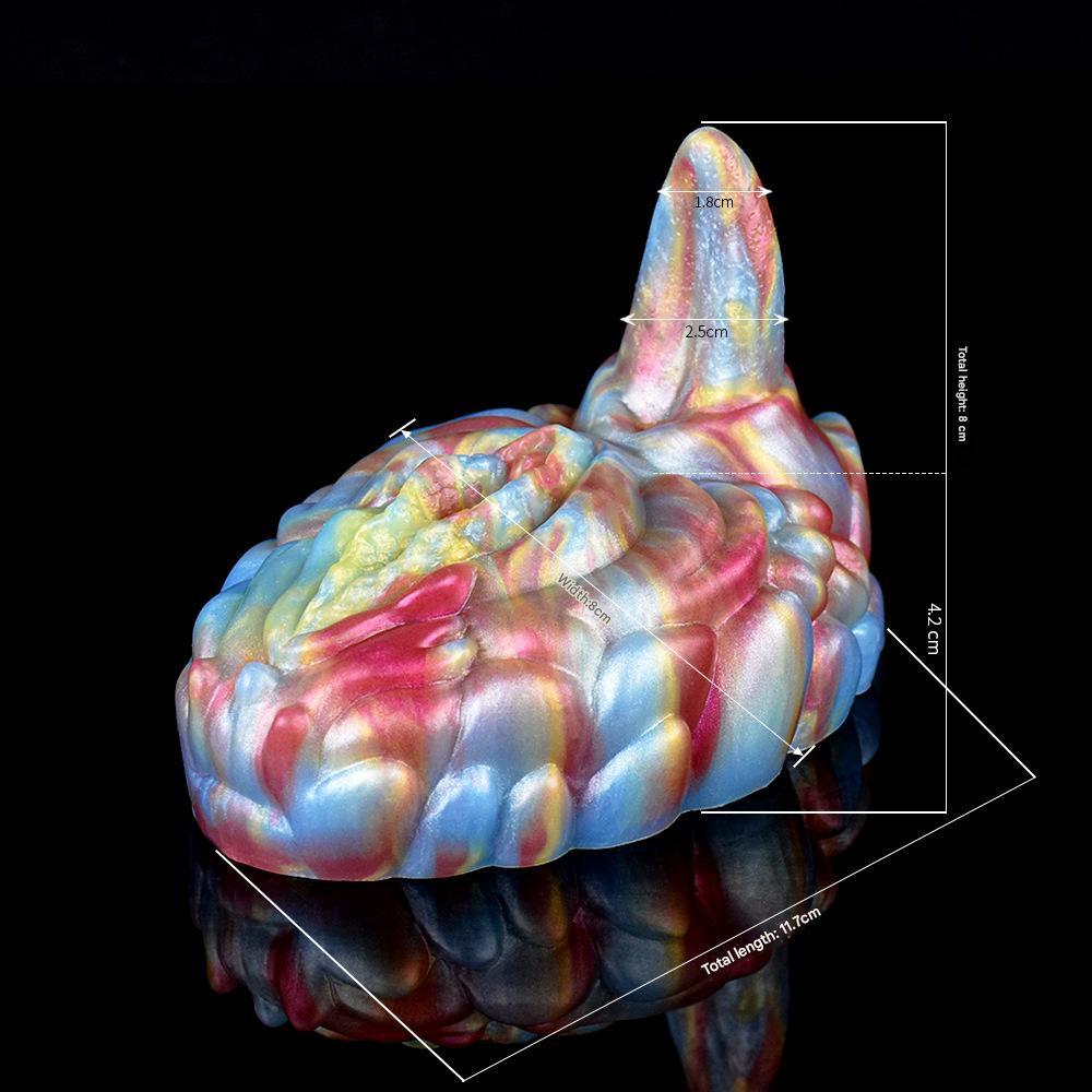 4.6''x3.1''x3.1''Monster-Inspired Female Grinder-WeLovePlugs