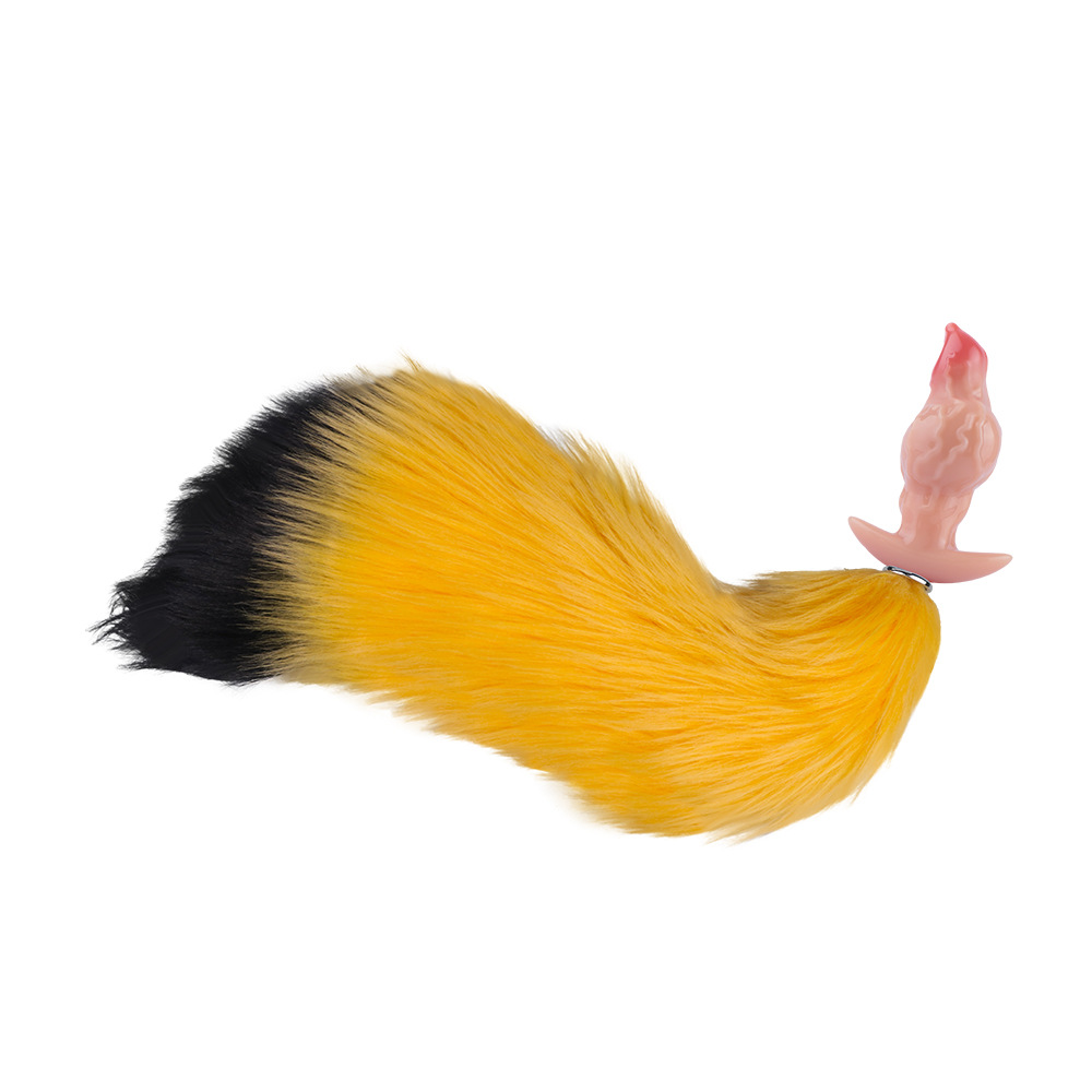 Premium Silicone Butt Plug With Fox Tail-WeLovePlugs