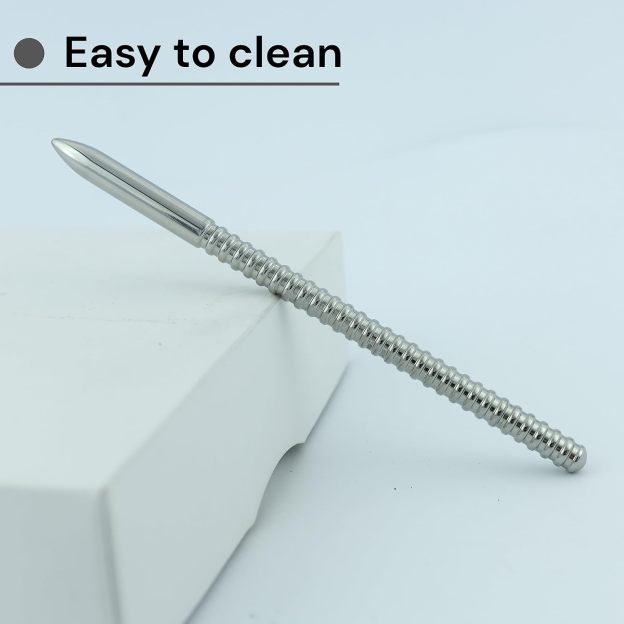 5.9'' X 0.3'' High-quality Stainless Steel Urethral Sound-WeLovePlugs