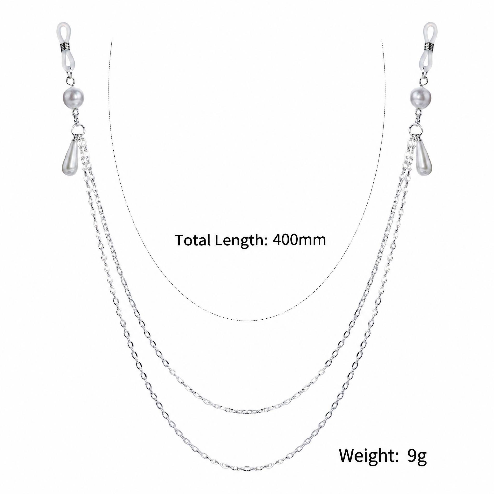 Dual-layer Silver Chain Body & Daily Nipple Accessory - F - image 10