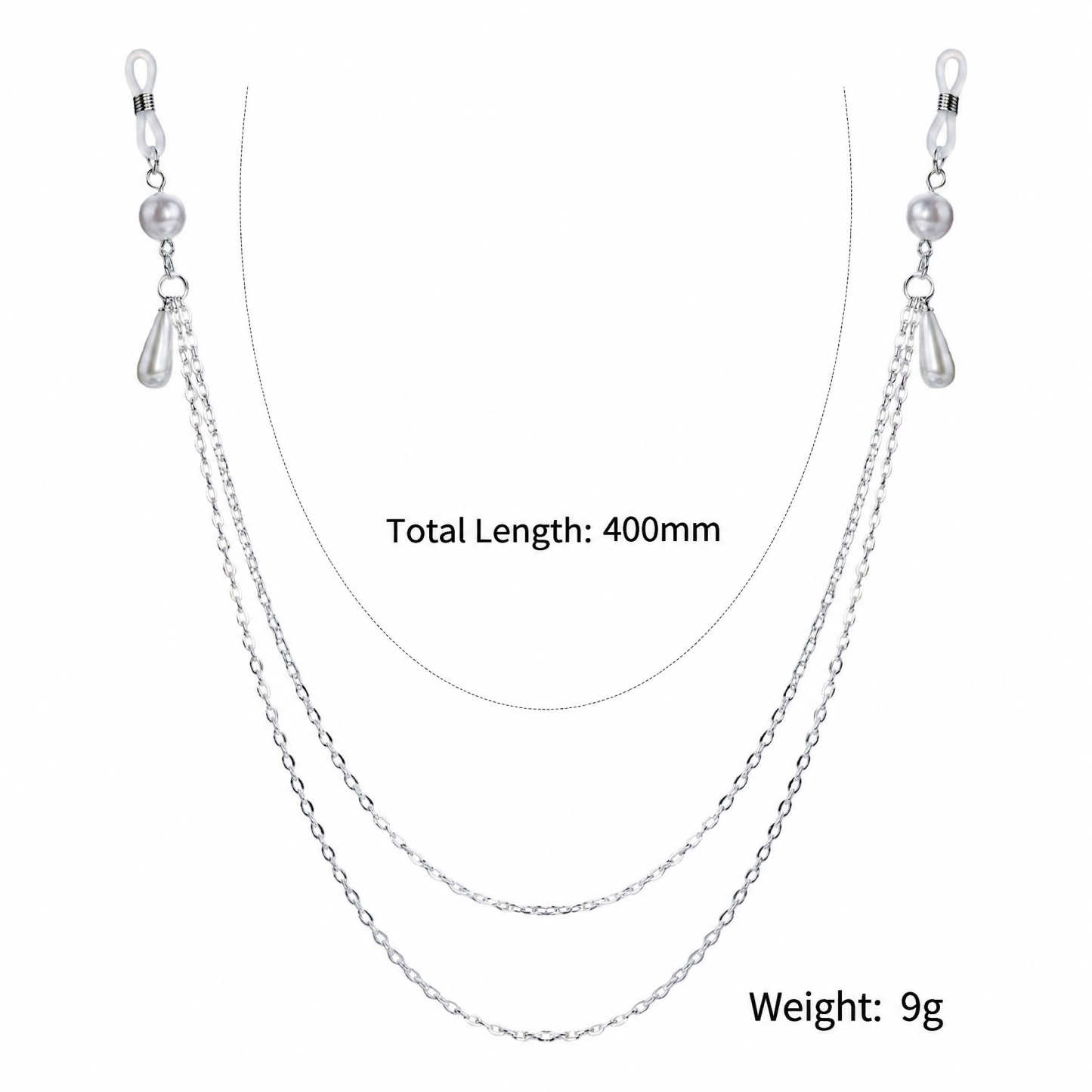 Dual-layer Silver Chain Body & Daily Nipple Accessory - F - image 10
