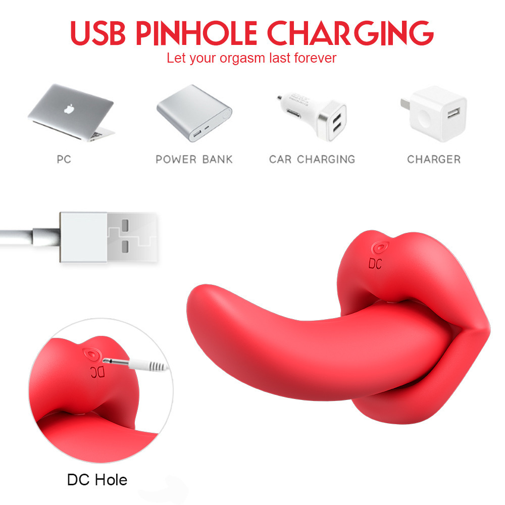 LustLick â Realistic Tongue Vibe for Clitoral & G-Spot Vibrator
