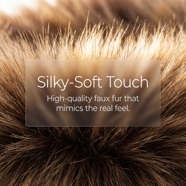 Brown Fox Tail Butt Plug • 18.1 Inch Tail - image 11