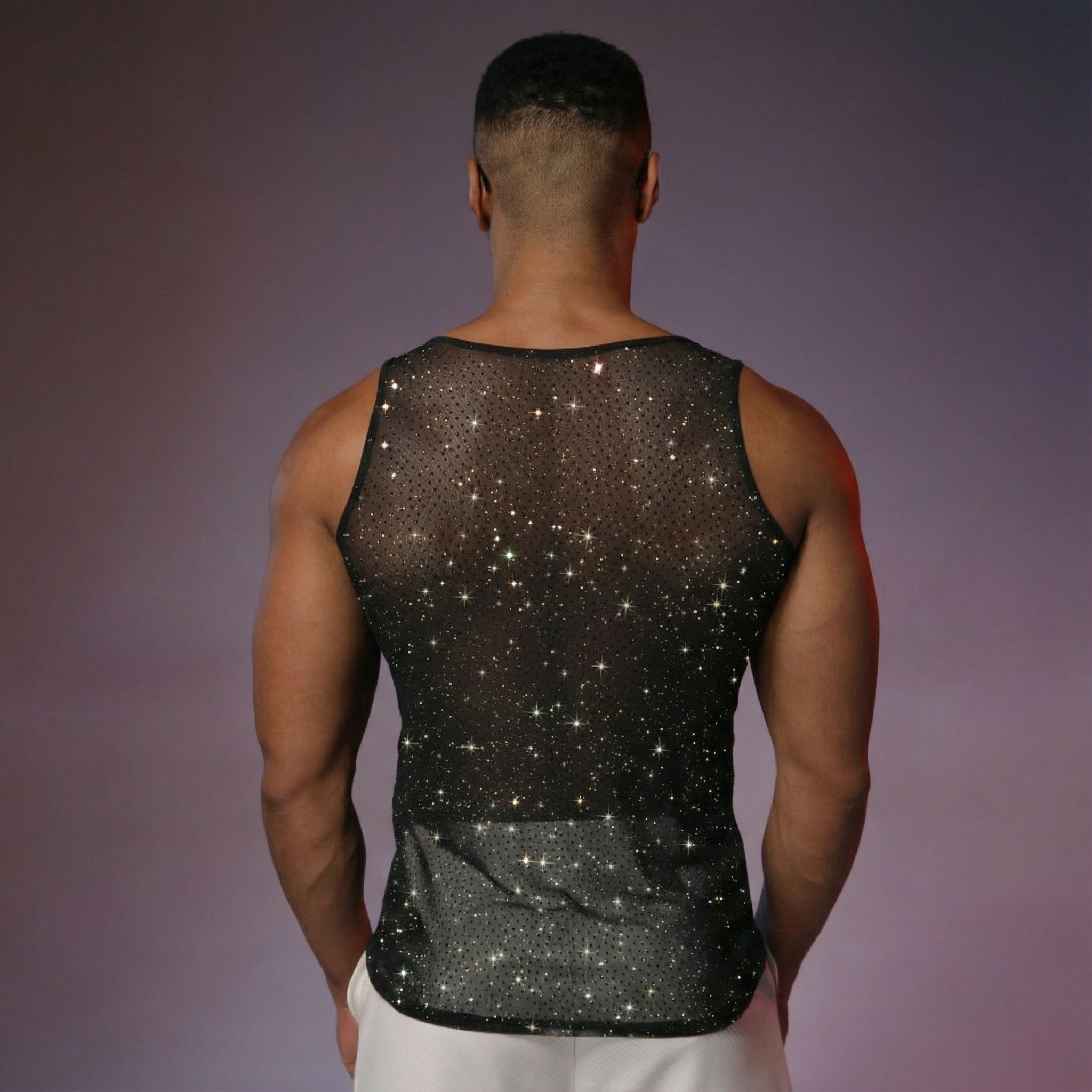 Starluxe Mesh Sparkle Top – Style G - image 11