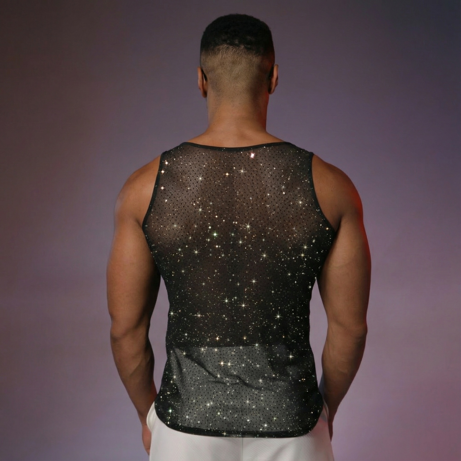 Starluxe Mesh Sparkle Top – Style G - image 11