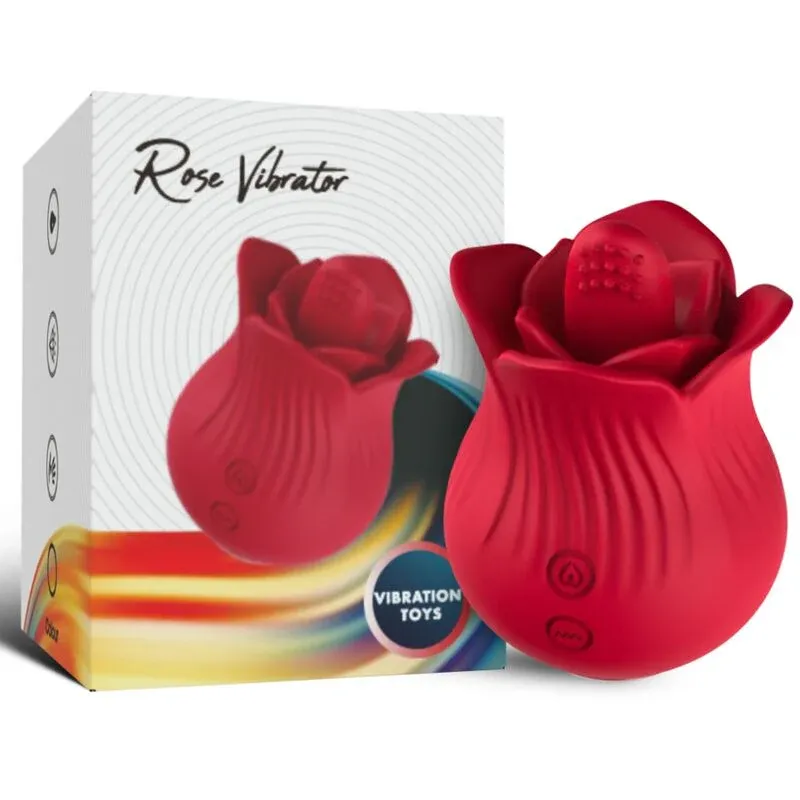 BloomSync Dual Rose Vibrator - Red - image 3
