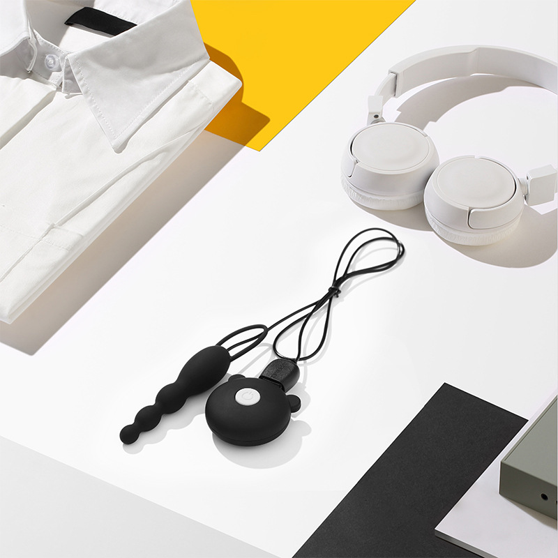 Vibrating Beaded Anal Butt Plug-WeLovePlugs