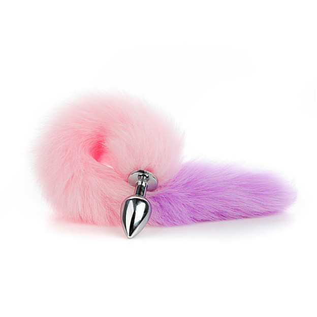 Pink Gentle Fox Wolf Tail Anal Plug 