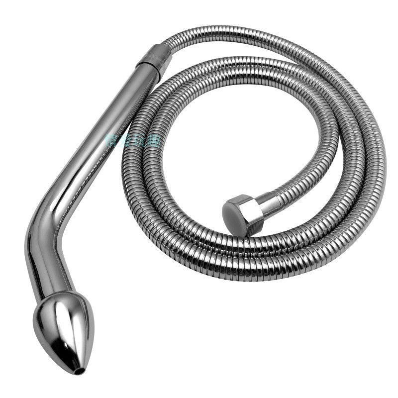 Aluminum Shower Enema Douch Wand and Tube -WeLovePlugs