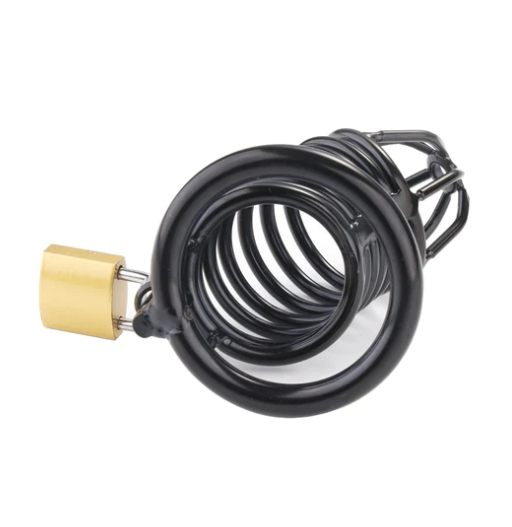Dark Secret Chastity Cage Cock Cage -WeLovePlugs