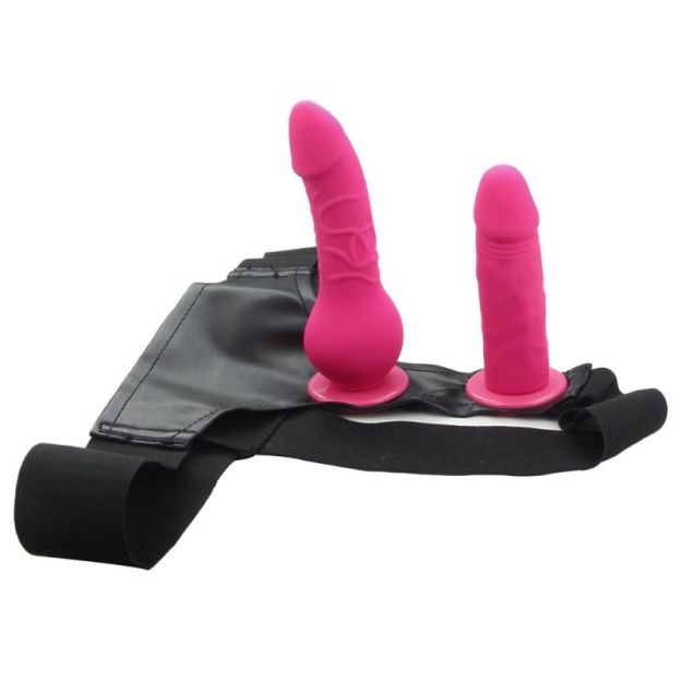 Sapphic Duet Strap On Plus Butt Plug-WeLovePlugs