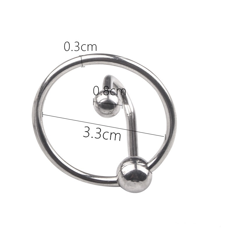 Sperm Stopper with Frenum Ball Penis Plug -WeLovePlugs