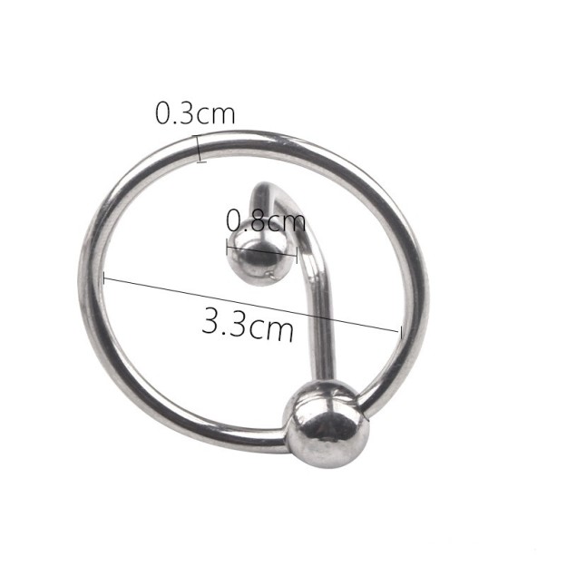 Sperm Stopper with Frenum Ball Penis Plug -WeLovePlugs