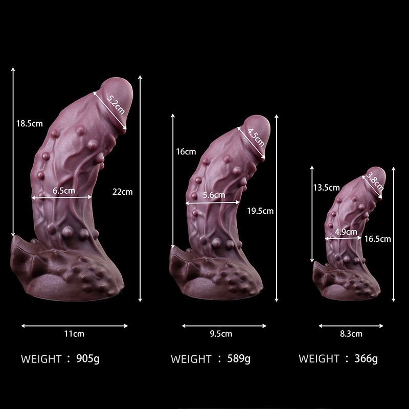 Wyrmspire Monster Knotted Dildo-WeLovePlugs