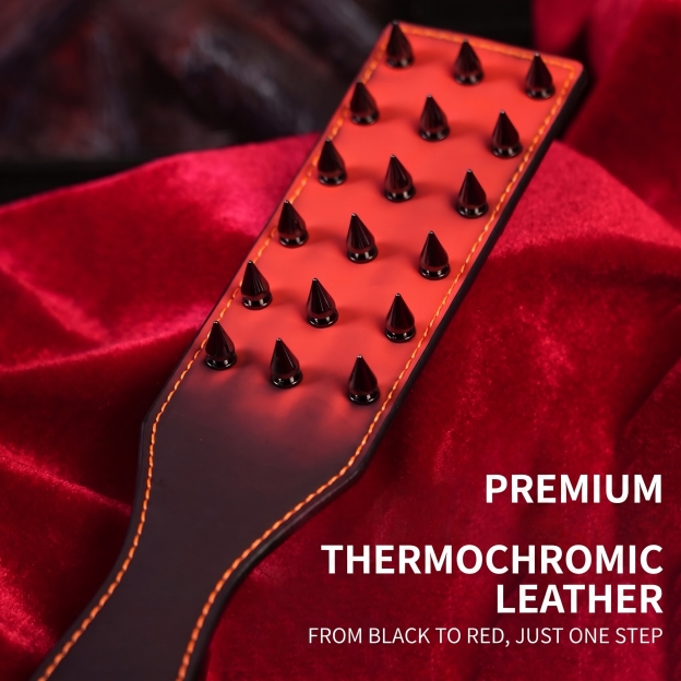 Color-Changing Studded Leather Paddle - image 10