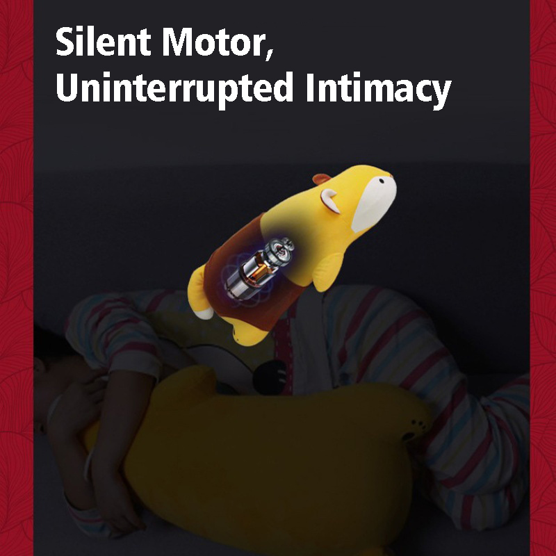 Dual-Use Infinity Bear Dildo Pillow – Cozy Cuddles Plush Doll Thrusting Machine-WeLovePlugs