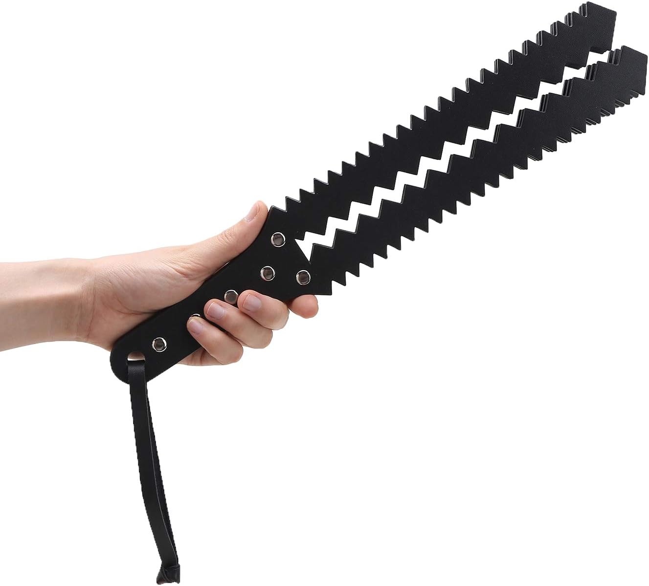 Serrated Faux Leather Flogger - image 7