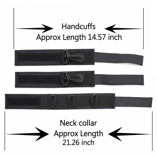 Vegan-friendly Collar And Cuff Set - image 7