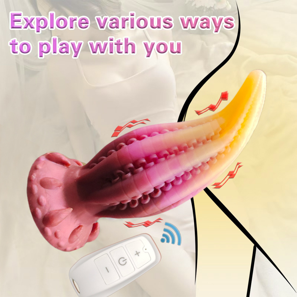 5.51'' Insertable Octopus-tentacle Silicone Dildo - image 2