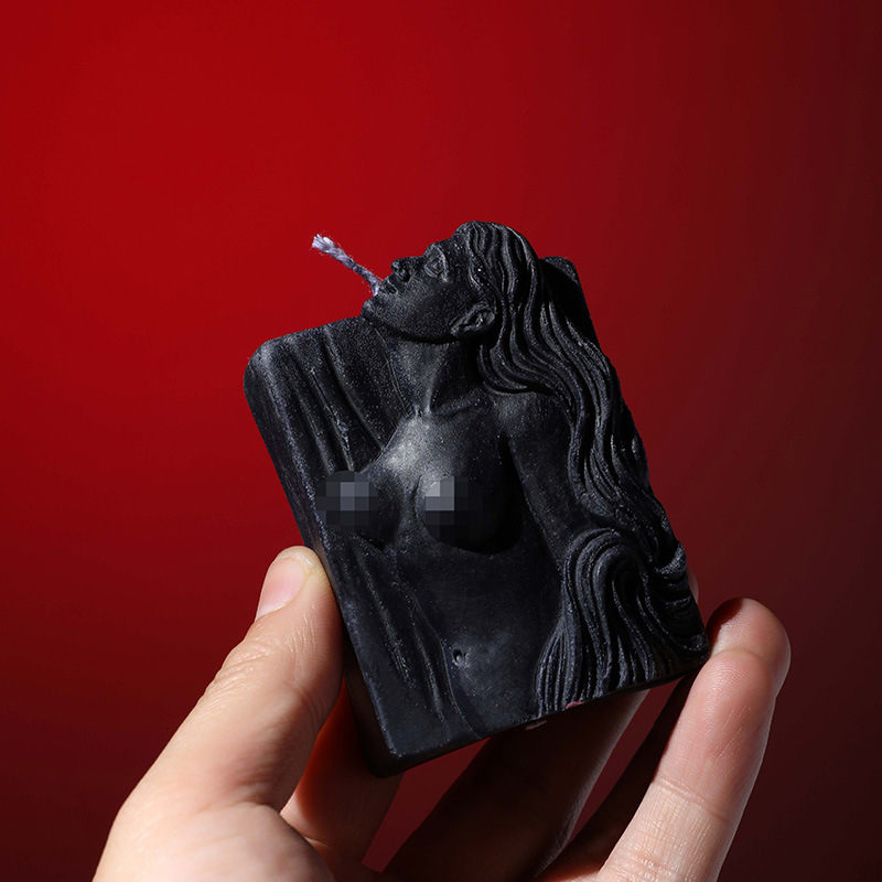 Female Form Sensual Soy Wax Low-temperature Candle - image 3
