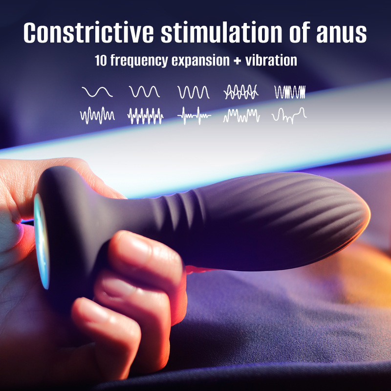Gemini Remote Control Butt Anal Plug-WeLovePlugs