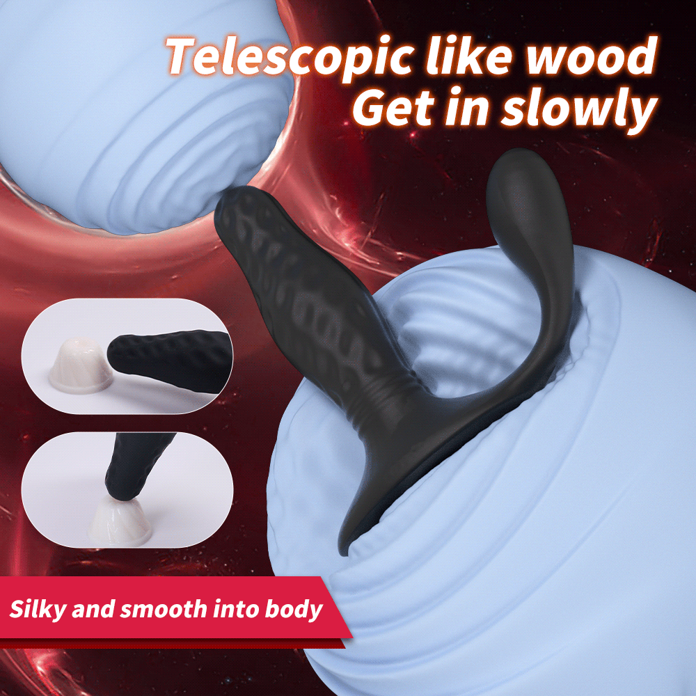 OrgasmoWave - Remote Control 3-in-1 Butt Plug Prostate Massager