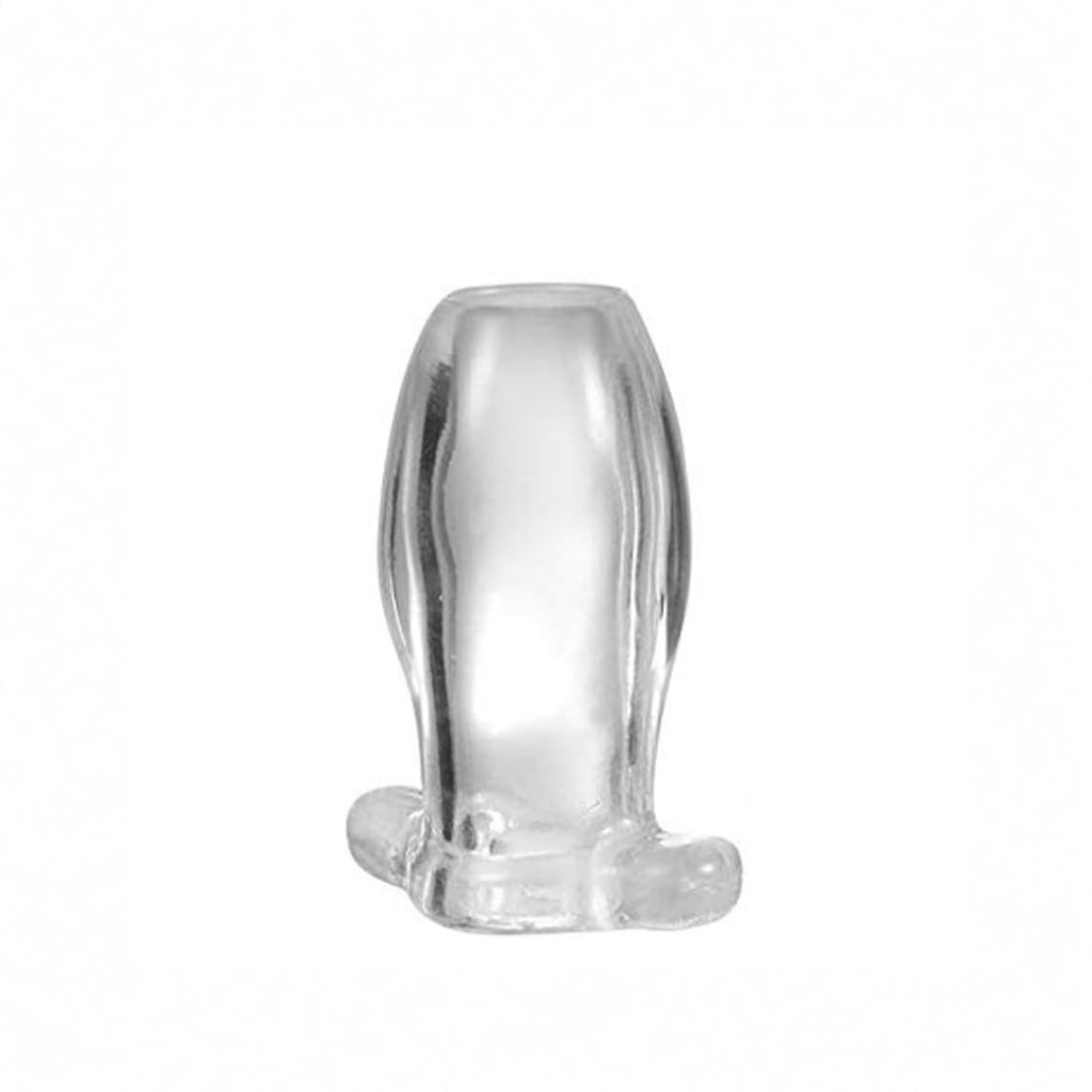 Open-Core Silicone Anal Plug - M - image 8