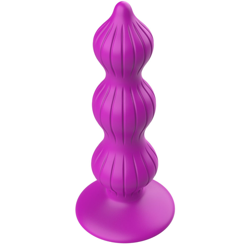 Beaded Style Silicone Anal Plug-WeLovePlugs