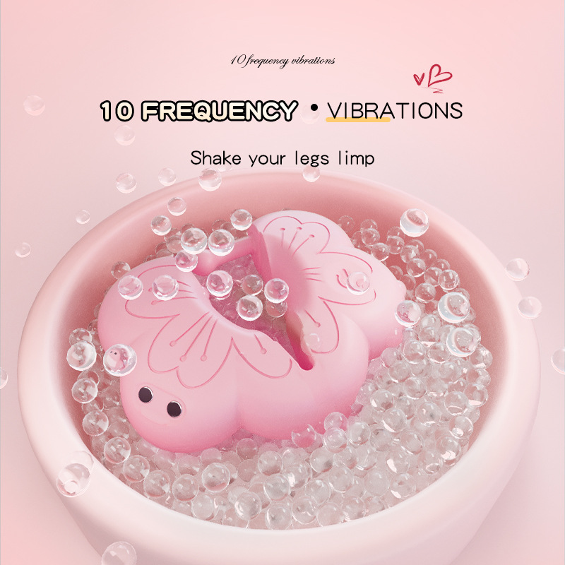 BloomVibe Petal Nipple Clamps Vibrator