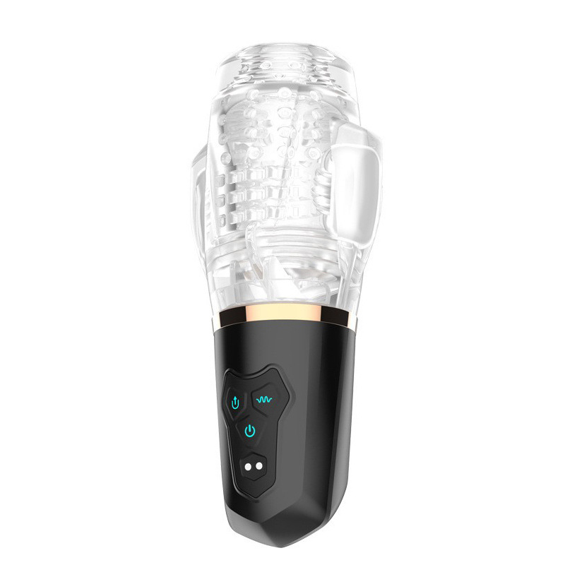 Sucking Good Masturbator 10 Vibrating Modes Stroker  -WeLovePlugs