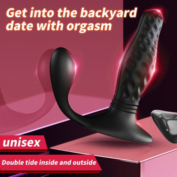 OrgasmoWave - Remote Control 3-in-1 Butt Plug Prostate Massager
