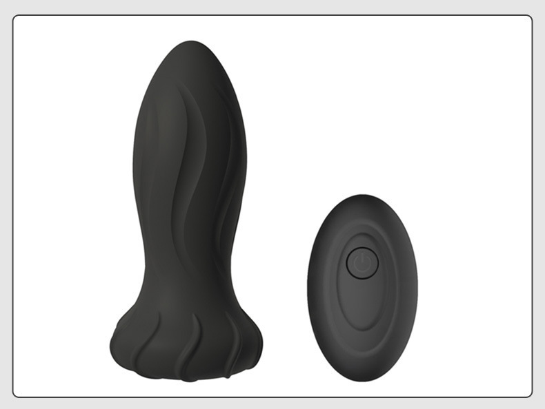 Sexy Bunny Tail Vibrating Silicone Anal Plug -WeLovePlugs
