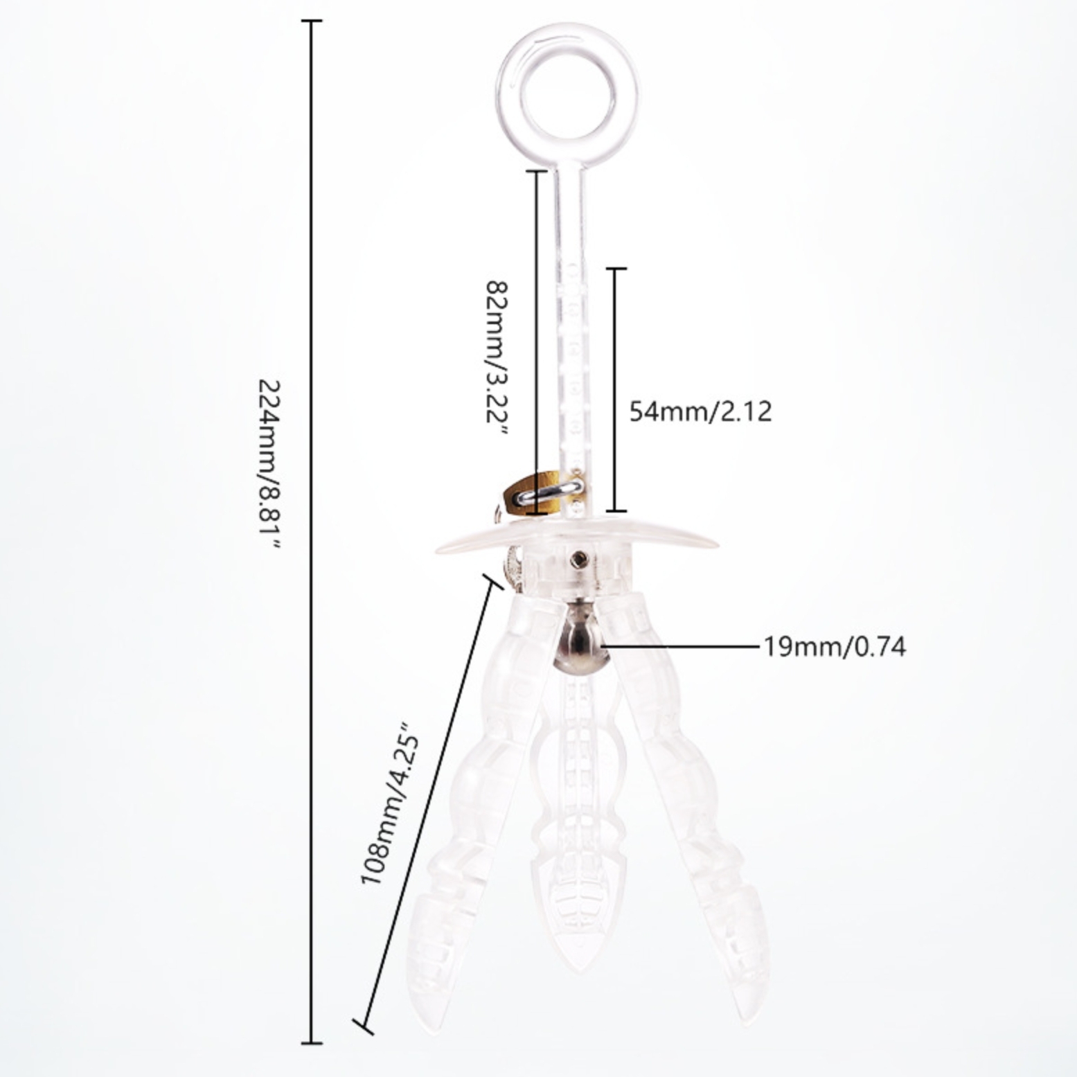 Resin Vulva Dilator Anal Vaginal Speculum -WeLovePlugs