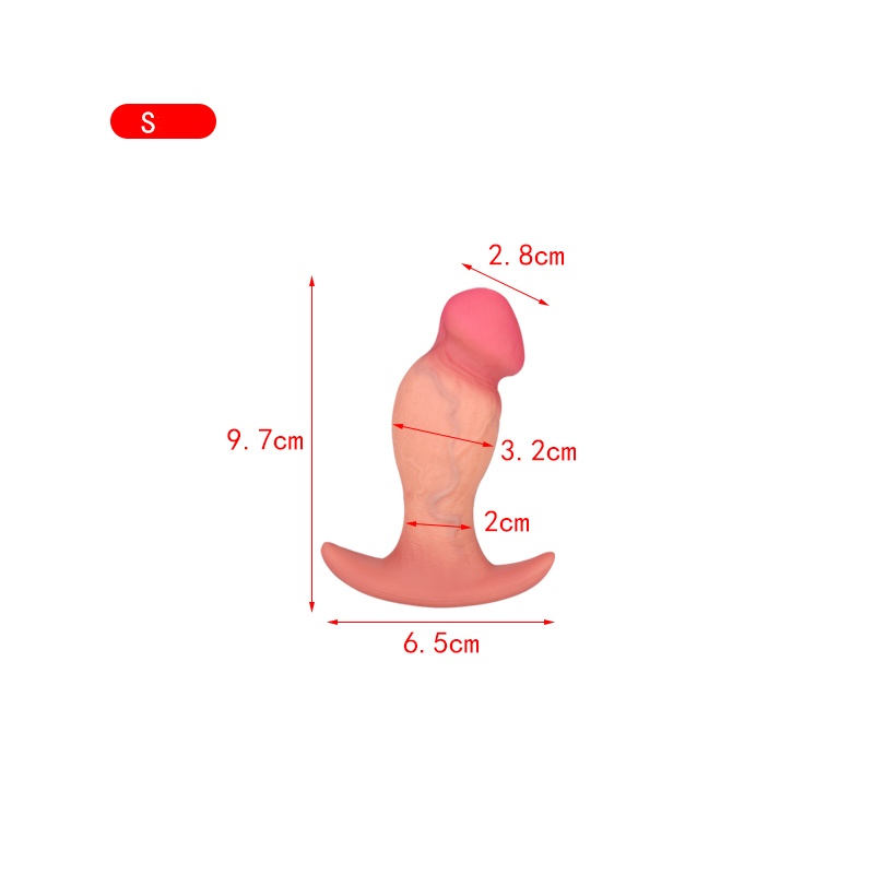 Proteus Anal Plug Realistic Big Thick Dildo-WeLovePlugs