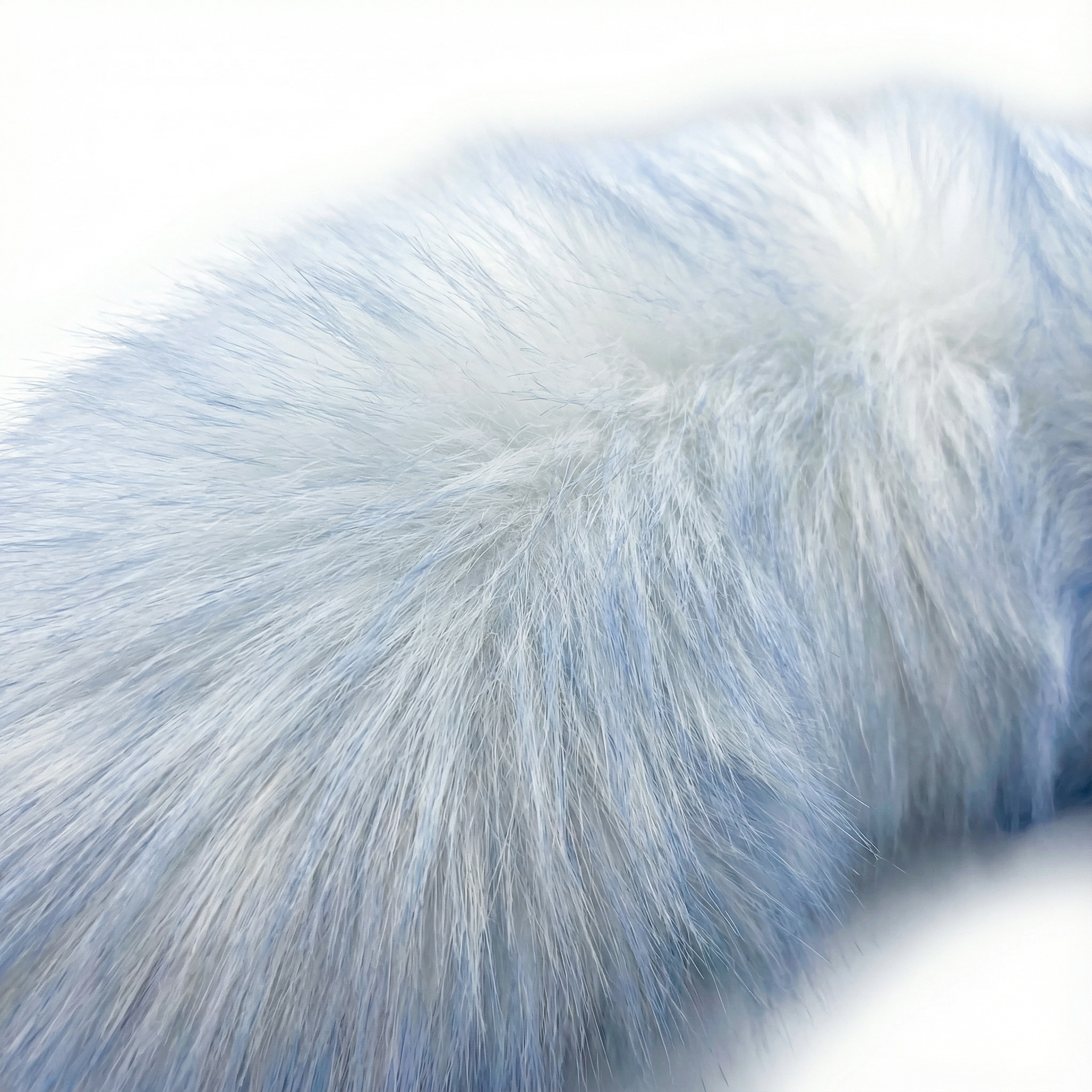 15.4'' Ice Blue Fox Tail Plug Set - image 3